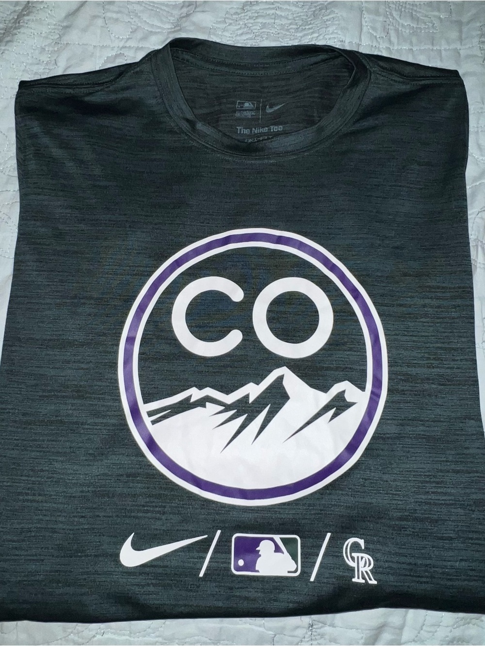 MLB Colorado Rockies City Connect - Medium Green Nike Shirt